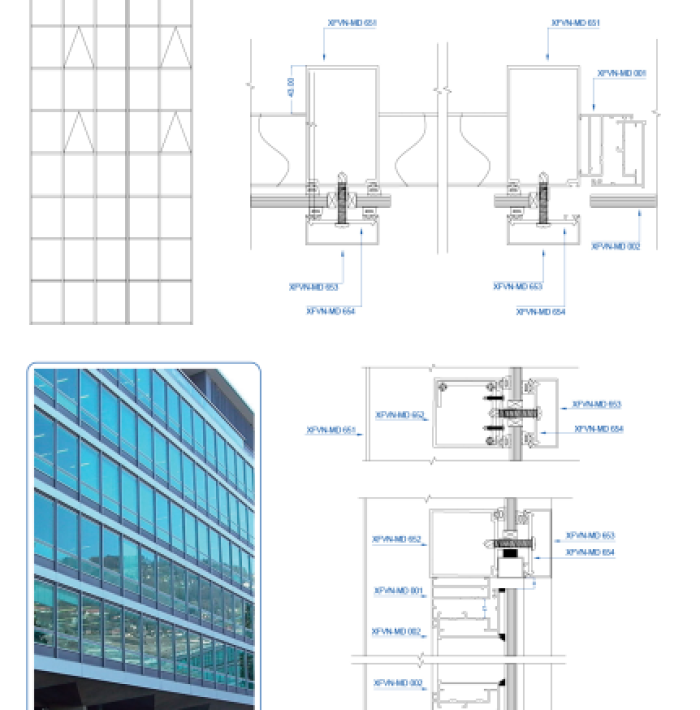 MẶT DỰNG XFVN HỆ 65