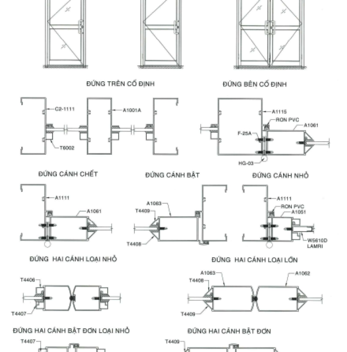CỬA ĐI TS-1000