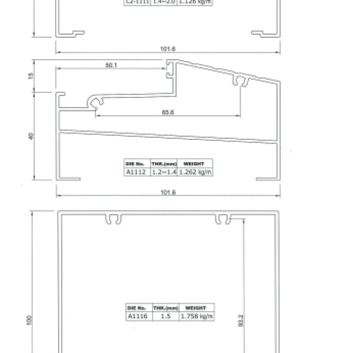 CỬA ĐI TS-1000