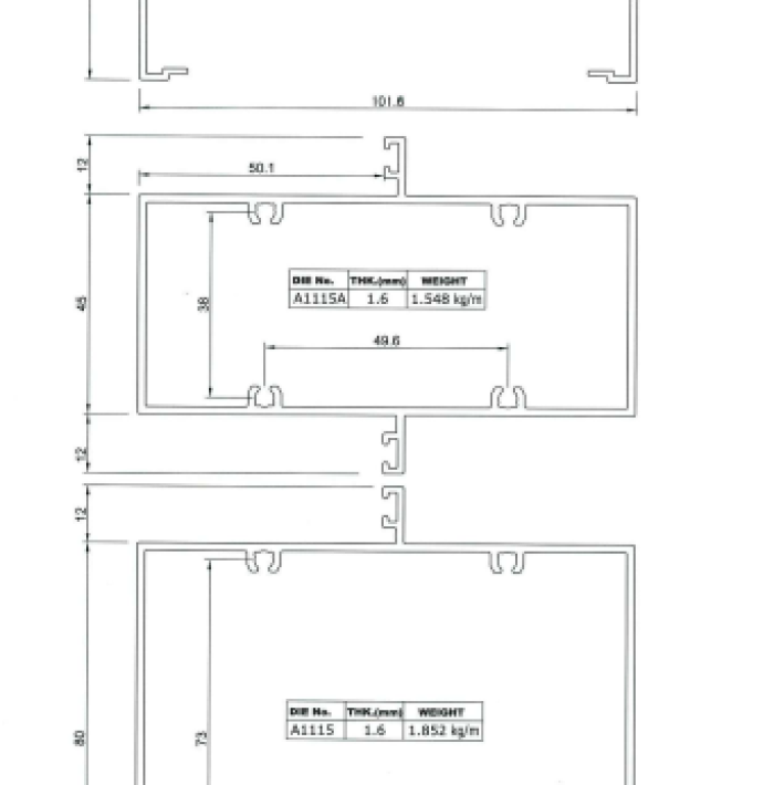 CỬA ĐI TS-1000