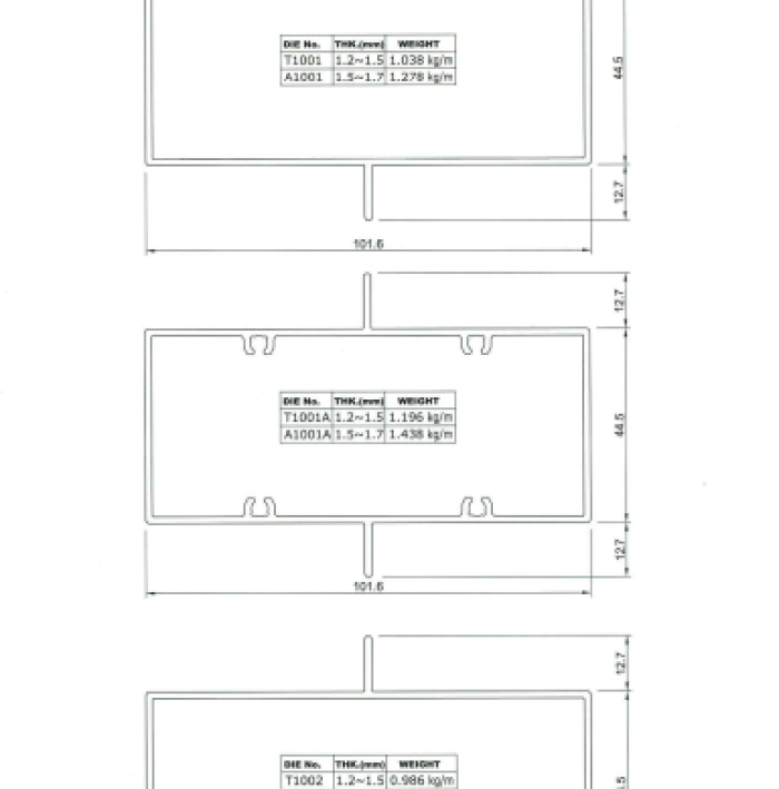 CỬA ĐI TS-1000