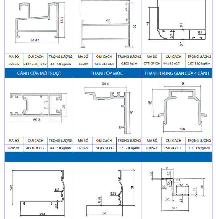 XFDTT CỬA SỔ LÙA HỆ 55