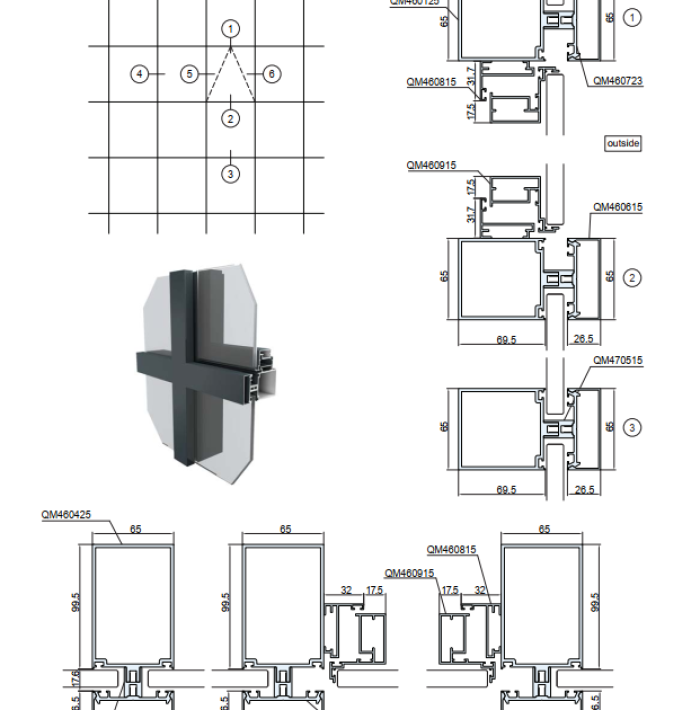 HỆ MẶT DỰNG QM46