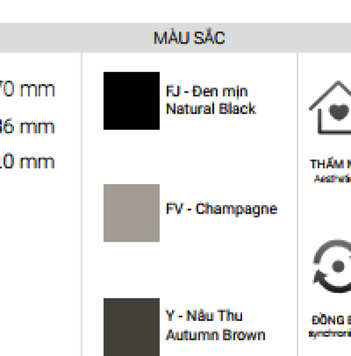 CỬA SỔ ĐỐI LƯU VÔ CỰC R70